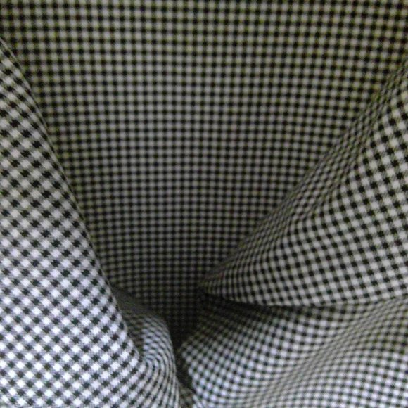 Lisa Jo Women's Black & White Checkered Fitted Sleeveless Top 11/12 - Picture 6 of 11